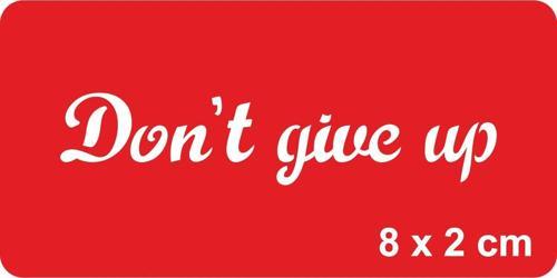 Vazgeçme!El Yazısı Font Tattoo Geçici Dövme Şablonları Kına Kalıpları