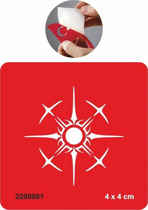 Viking Motifi Tattoo Geçici Dövme Şablonları Kına Kalıpları