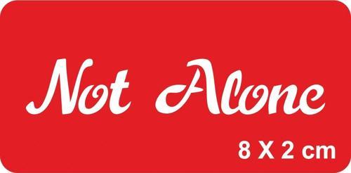 Yalnız Değilsin Tattoo Geçici Dövme Şablonları Kına Kalıpları