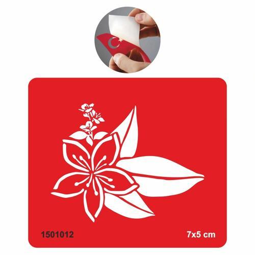 Mahsun Menekşe Tattoo Geçici Dövme Şablonları Kına Kalıpları