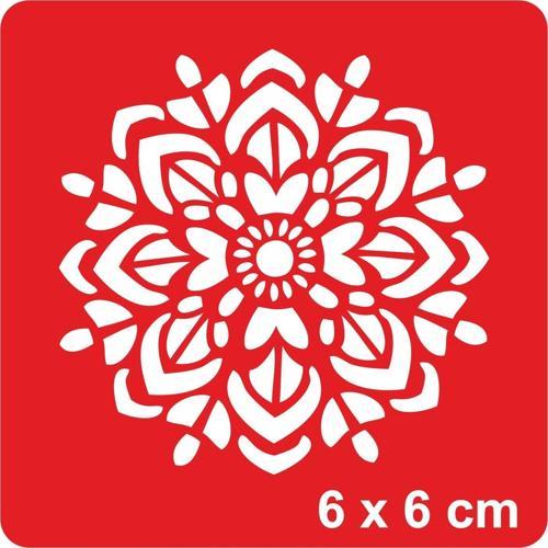 Mandala 362 Tattoo Geçici Dövme Şablonları Kına Kalıpları