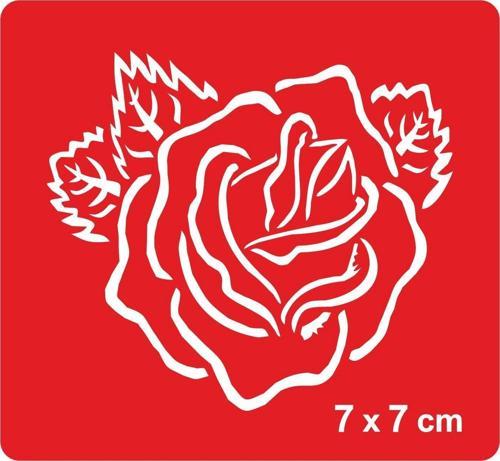 Gülü Birgün Seni Hergün Tattoo Geçici Dövme Şablonları Kına Kalıpları