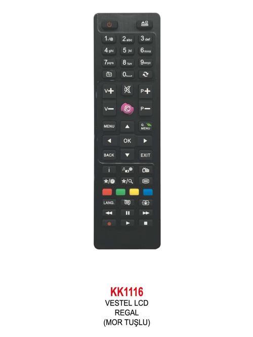 LCD-(MOR TUŞLU) KUMANDA