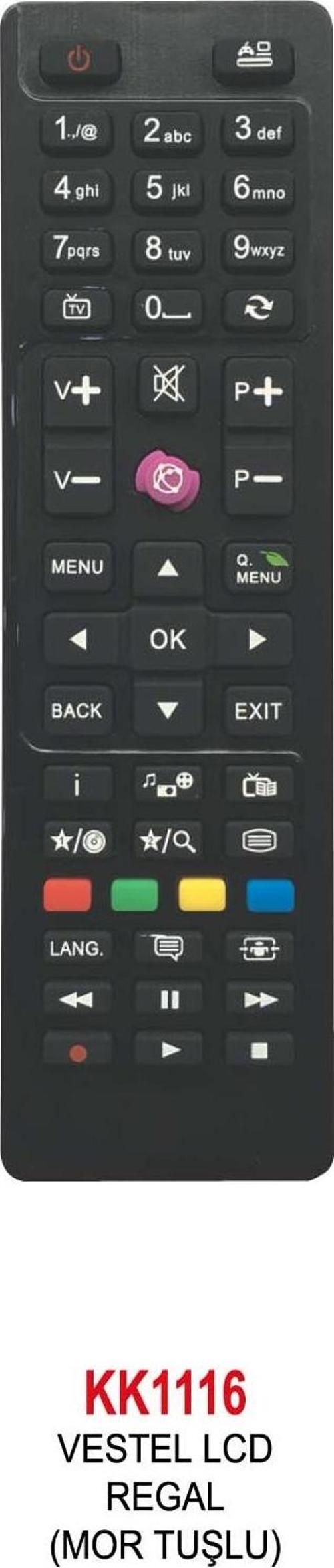 LCD-(MOR TUŞLU) KUMANDA