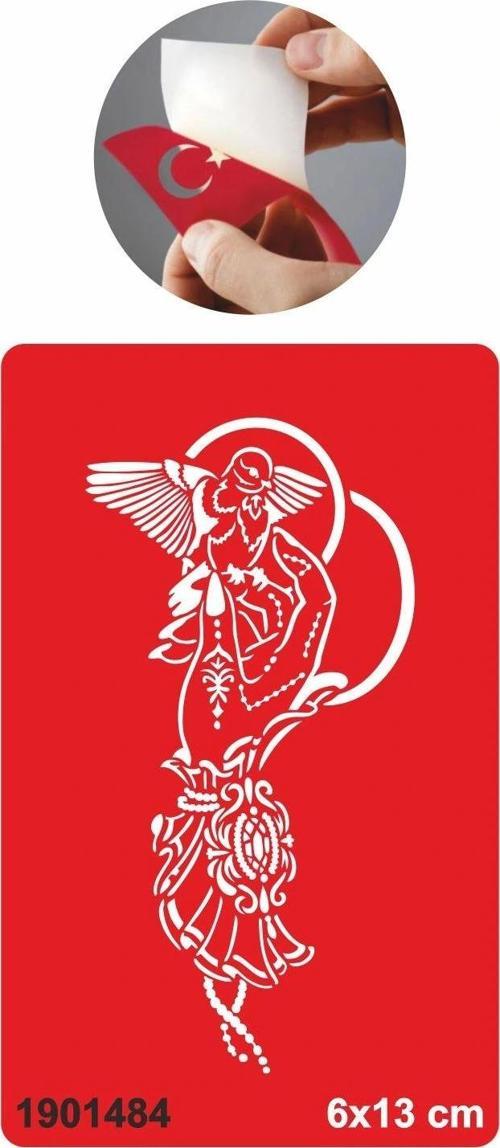 Güvercinin Sevdası Tattoo Geçici Dövme Şablonları Kına Kalıpları