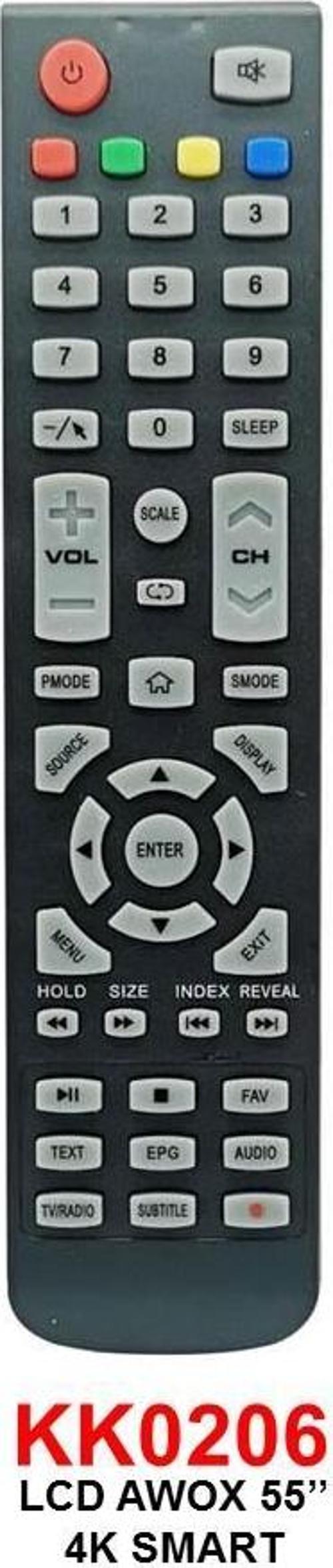 LCD 55" 4K SMART KUMANDA