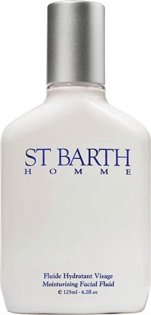 St. Barth Moisturizing Facial Fluid - Erkekler İçin Nemlendirici Cilt Bakım Kremi 125 ML
