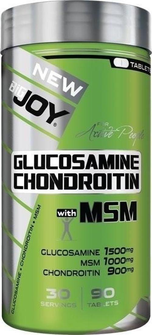 Big Joy Glucosamine Condroitin MSM 90 Tablet