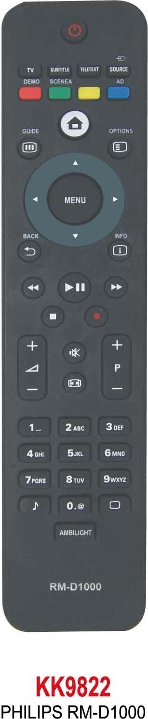 PHILIPS RM-D1000 LCD  KUMANDA