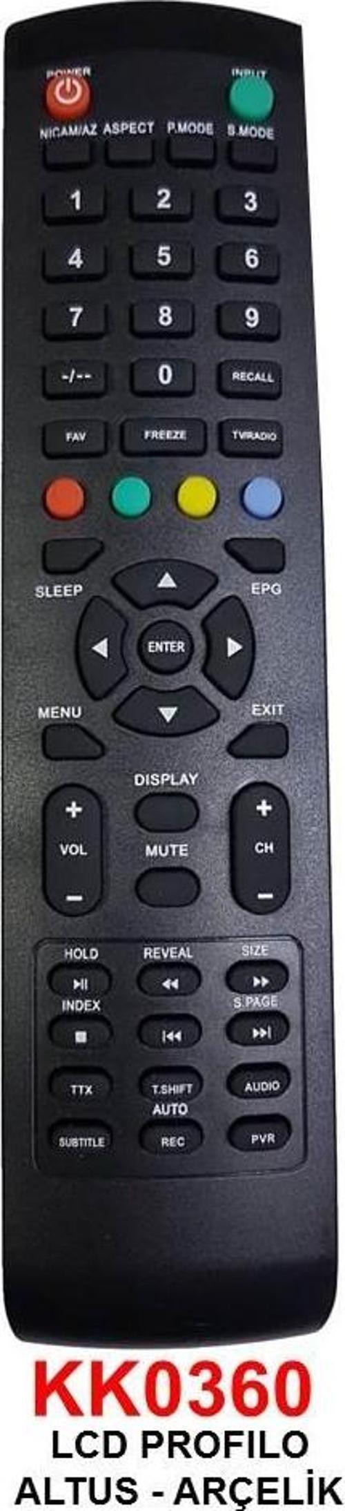 PROFILO LCD KUMANDASI UYUMLU