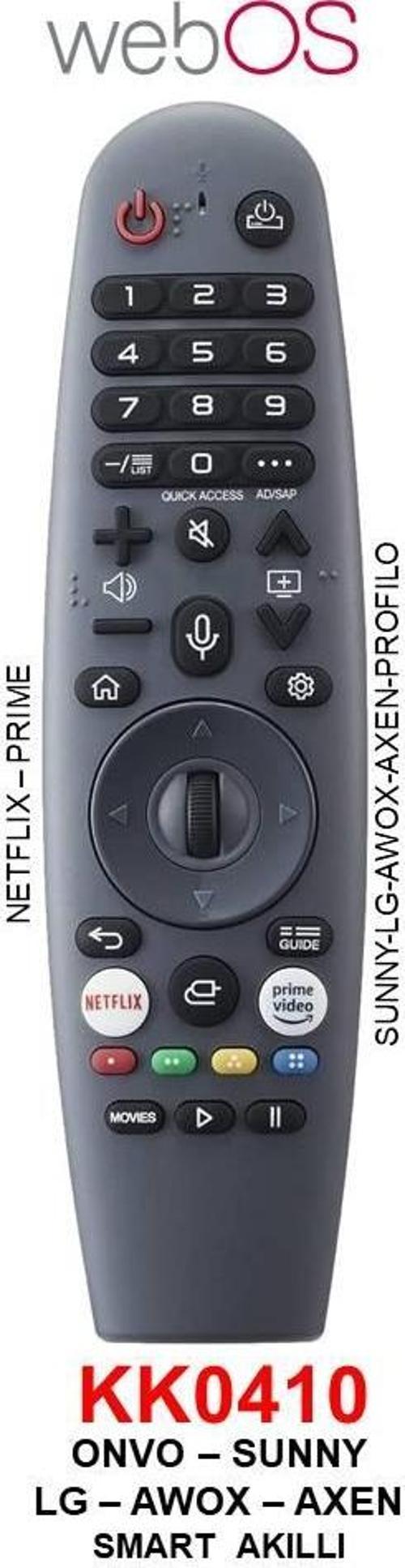 LCD SMART AKILLI WEBOS NEFLIX-PRİME