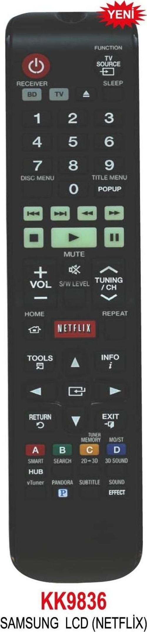 LCD (NETFLİX) LCD KUMANDA