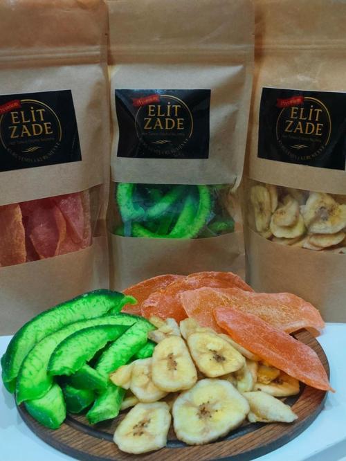 Meyve Kurusu Kokteyl - Pamelo - Muz - Mango Kurusu 200 Gr - Elit Zade