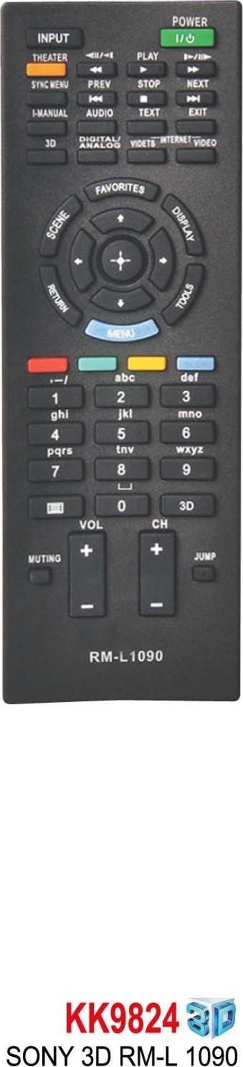 3D RM-L 1090  LCD KUMANDA