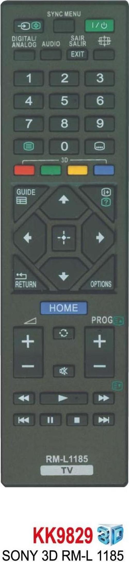 3D RM-L 1185 LCD  KUMANDA