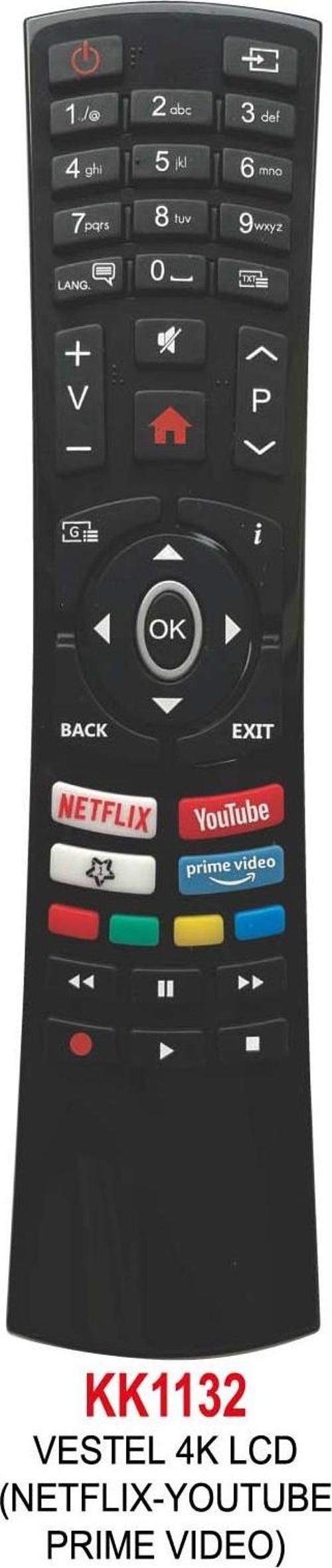 4K LCD (NETFLIX – YOUTUBE – PRIME VIDEO) KUMANDA