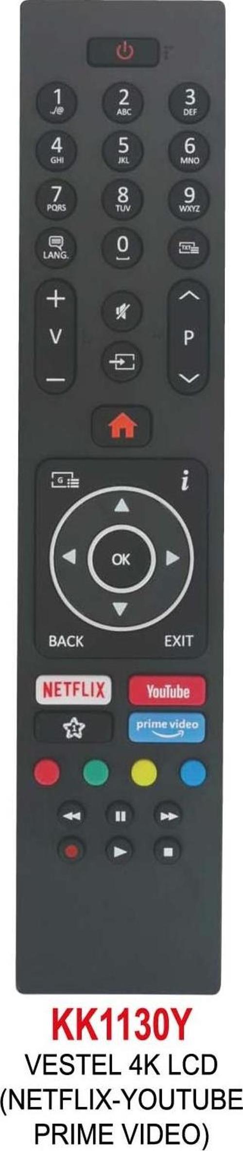 4K LCD (NETFLIX – YOUTUBE – PRIME VIDEO) KUMANDA