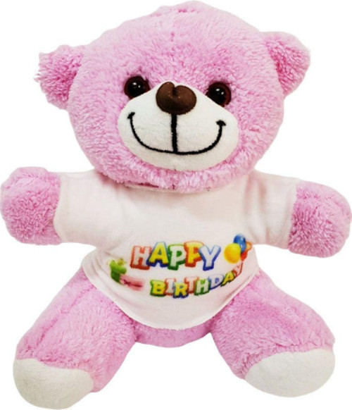 Happy Birthday Tişörtlü Ayıcık