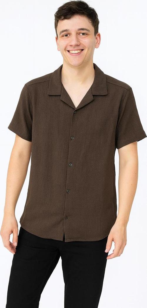  CLASSİCS MEN Erkek Pamuklu Yazlık Kısa Kollu Gömlek 7375