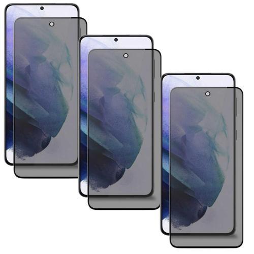 Samsung Galaxy S20 Ultra Uyumlu Tam Kaplayan Gizlilik Filtreli Mat Seramik Hayalet Ekran Koruyucu x3