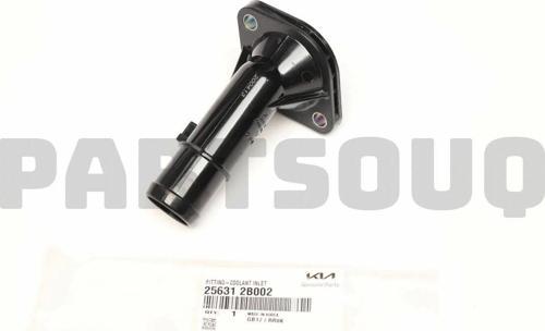 Kore Rio/Stonic/Accent 1,2 1,4 Benzin 2010- Termostat Kapağı Üst  (Oem No:256312B002)