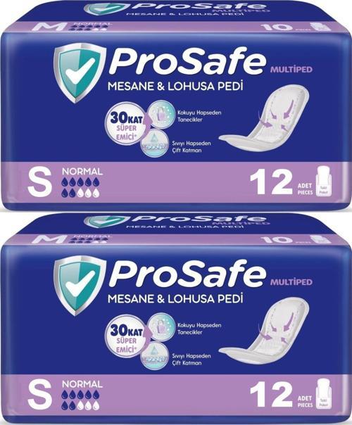 Mesane & Lohusa Pedi  S - Küçük - Small Normal 24 Adet (2PK*12)