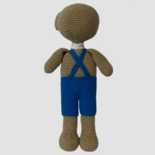 - Birsen 2552 El Yapımı Amigurumi Bahçıvan Ayı - 30 cm