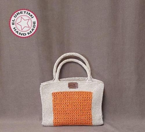 - Volkan 4975 9340 El Yapımı Kağıt İp El Çantası