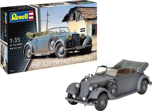 Maket Model Kit Typ 320 Cabriolet 3354