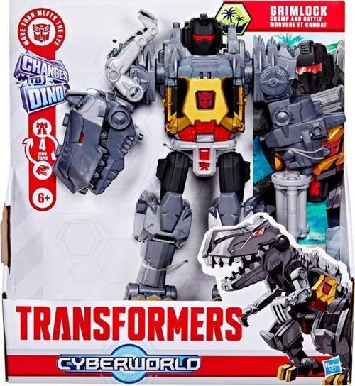 Cyberworld Grimlock Chomp And Battle Action Figure G0748