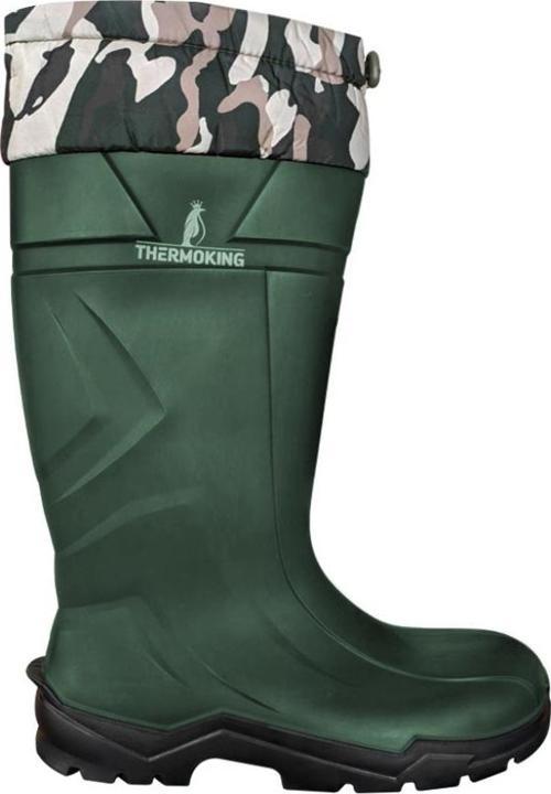 Thermoking PU Konçlu Haki Çizme 38