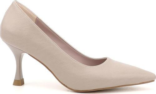 Kadın Ten Sivri Burun Kadeh Ökçe Stiletto