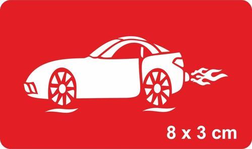 Süratli Spor Araba Tattoo Geçici Dövme Şablonları Kına Kalıpları