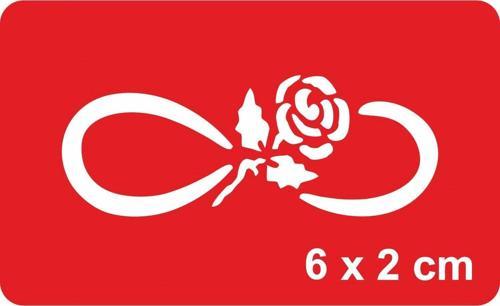 Sonsuz Gül  Tattoo Geçici Dövme Şablonları Kına Kalıpları