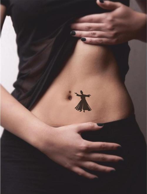 Semazen Tattoo Geçici Dövme Şablonları Kına Kalıpları