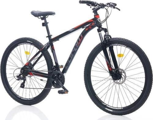 FELİX 2.2 ERKEK DAĞ BİSİKLETİ 355H MD 24 JANT 24 VİTES SİYAH KIRMIZI GRİ