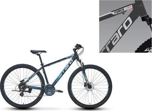FORCE 750 ERKEK DAĞ BİSİKLETİ 432H HD 27.5 JANT 24 VİTES MAT ANTRASİT GRİ KIRMIZI