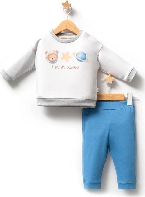 2'li Bebek Takım 9000 Gri-Melanj