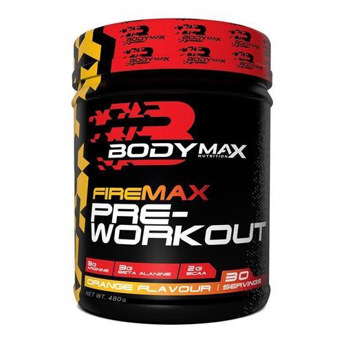 FireMax Pre-Workout 480 g (30 Servis) – Portakal Aromalı