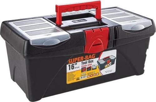 Asr-2017 16 İnç Takım Çantası - Plastik Kilitli