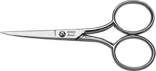 Rose 011-450 M623 Rose İnce Tırnak Makası No: 4,5 İnç / 11,43 Cm - Krom Kaplama