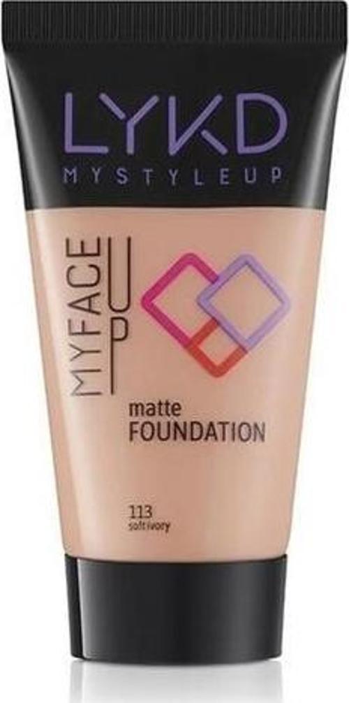 Mat Fondöten 113 Soft Ivory