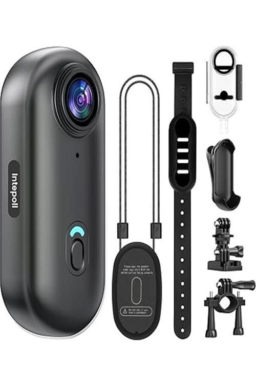 Mini Wıfı Aksiyon Kamerası 1080p Taşınabilir Vücut Kamerası Giyilebilir Video Kaydedici Ipx7 Su Geçi
