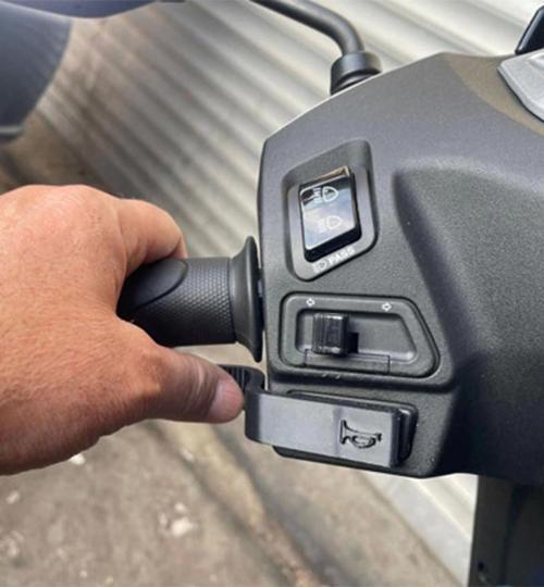 Honda Activa 125 Korna Düğmesi Uzatma Kolu - Özel 3d Tasarım