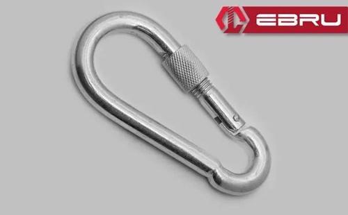 Vidalı Karabina, Kanca, Çengel 8mm - 2 Adet