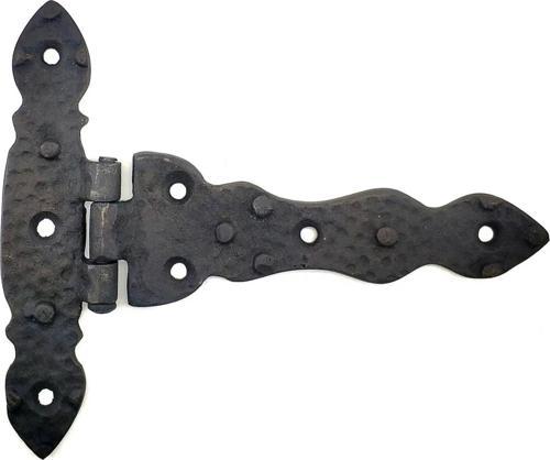 Antika Tarz Dekoratif Pirinç Kuyruklu Düğmeli Menteşe No2 - 138x167 Mm, Oksit