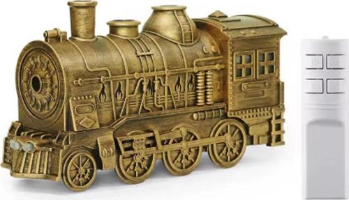 Tren Şeklinde Buharlı Oda Hava Nemlendirici Işık Buhar Makinesi Kumandalı