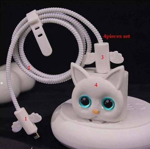 Iphone 18w/20w Uyumlu Şarj Aleti Kılıfı, Şarj Kablosu Örme Aparatı, Toparlayıcı,