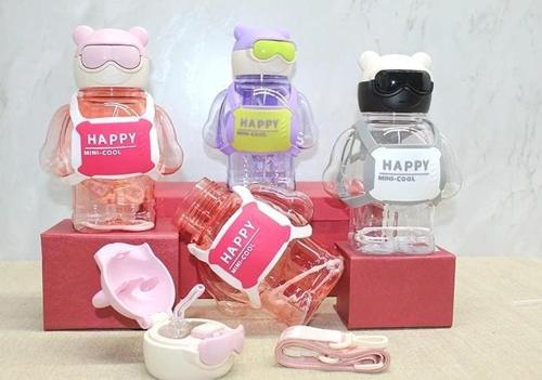 Sevimli 3d Desenli Su Matarası Bpa İçermez Alk3143