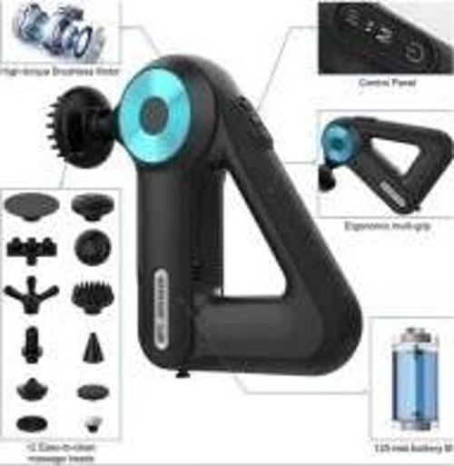 12 Başlıklı Profesyonel Masaj Sı Sporcu Masaj Aleti Seti  6 Hızlı Şarjlı Masaj